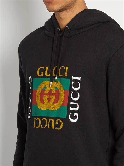 gucci black crew neck sweatshirt|gucci trim tan hoodie sweatshirt.